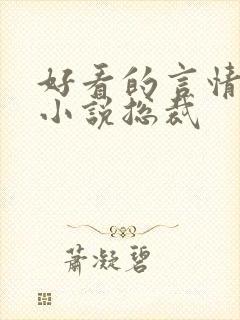 好看的言情甜宠小说总裁