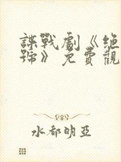 谍战剧《绝密暗号》免费观看