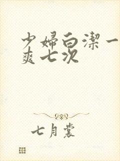 少妇白洁一夜被爽七次