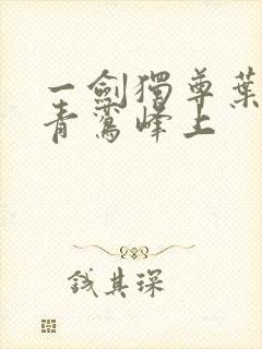 一剑独尊叶玄 青鸾峰上