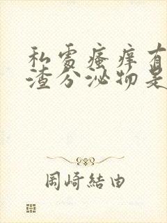 私处瘙痒有豆腐渣分泌物是怎么办封面