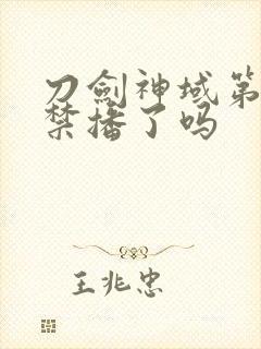 刀剑神域第二季禁播了吗