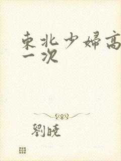 东北少妇高潮第一次