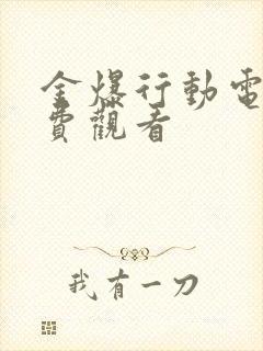 金爆行动电影免费观看封面