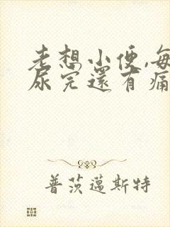 老想小便,每次尿完还有痛感有血