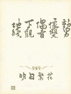 地下偶像动漫在线观看双男主