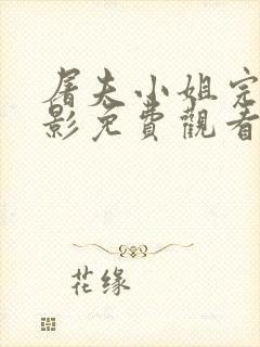 屠夫小姐完整电影免费观看