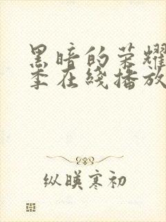 黑暗的荣耀第二季在线播放