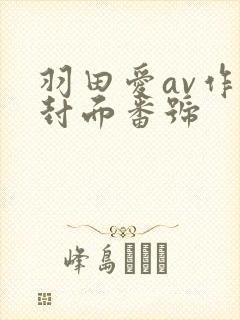 羽田爱av作品封面番号