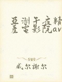 亚洲午夜精品国产电影院av封面