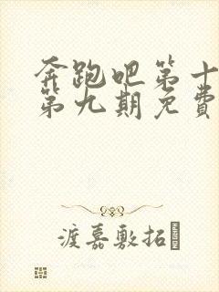 奔跑吧第十三季第九期免费观看完整版