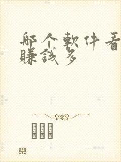 哪个软件看小说赚钱多