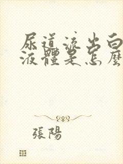 尿道流出白色的液体是怎么回事封面