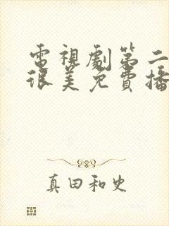 电视剧第二次也很美免费播放