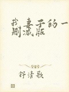 我妻子的一切未删减版