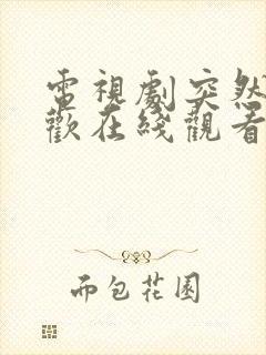 电视剧突然的喜欢在线观看免费12集