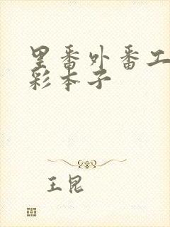 里番外番工口全彩本子封面