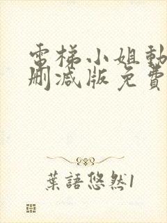 电梯小姐动漫未删减版免费