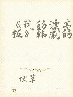 《我的漂亮女老板》韩剧的基本信息是什么?