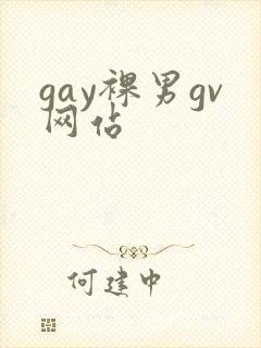 gay裸男gv网站
