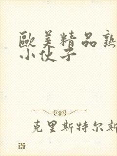 欧美精品熟妇与小伙子