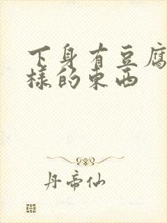 下身有豆腐渣一样的东西