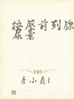 按压前列腺会有尿意