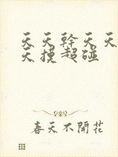 天天干天天操天天摸超碰封面