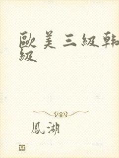 欧美三级韩国一级