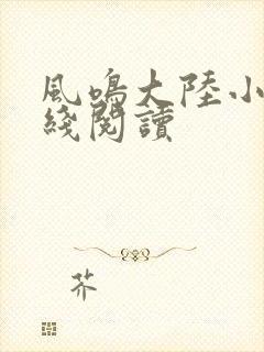 风鸣大陆小说在线阅读