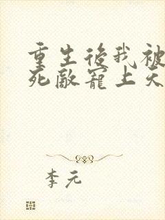 重生后我被渣男死敌宠上天