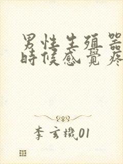 男性生殖器尿的时候感觉疼怎么回事