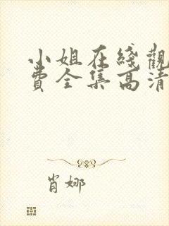 小姐在线观看免费全集高清完整版电影