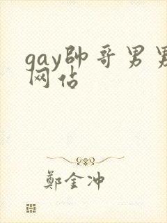 gay帅哥男男网站封面