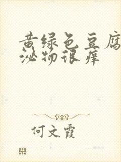 黄绿色豆腐渣分泌物很痒