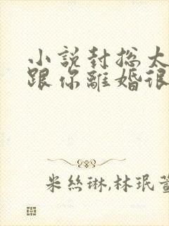 小说封总太太想跟你离婚很久了全文免费阅读