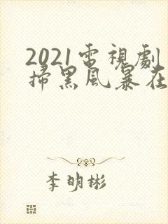 2021电视剧扫黑风暴在线观看22集