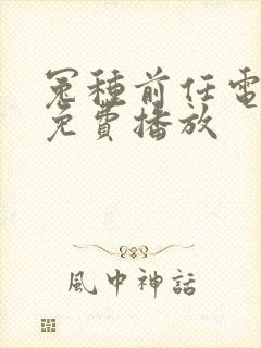 冤种前任电视剧免费播放