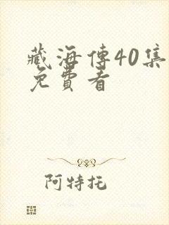 藏海传40集全免费看
