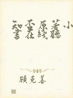 知否原著小说听书在线听封面