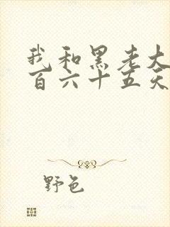 我和黑老大的三百六十五天剧情