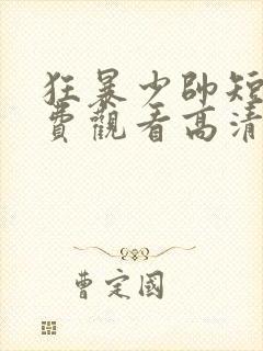 狂暴少帅短剧免费观看高清