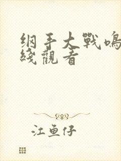 纲手大战鸣人在线观看