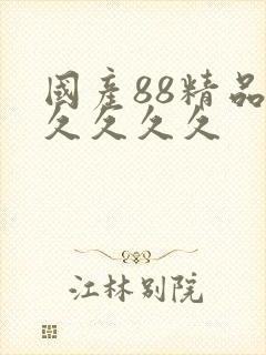 国产88精品久久久久久