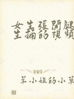 女生张开腿让男生捅的视频封面