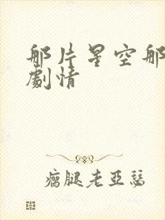 那片星空那片海剧情