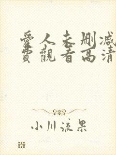 爱人未删减版免费观看高清