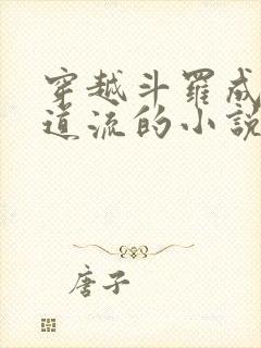 穿越斗罗成为千道流的小说