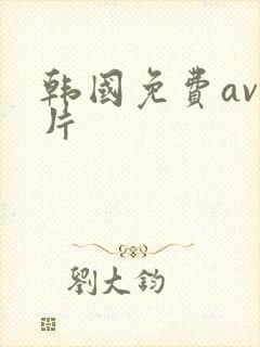 韩国免费av大片