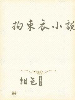 拘束衣小说封面